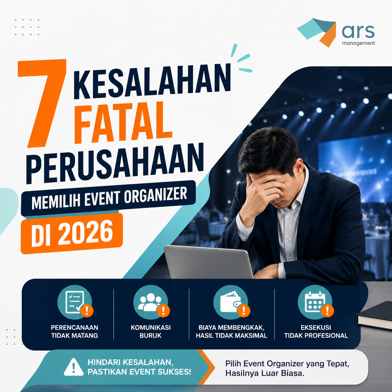 7 Kesalahan Fatal Perusahaan Memilih Event Organizer di 2026