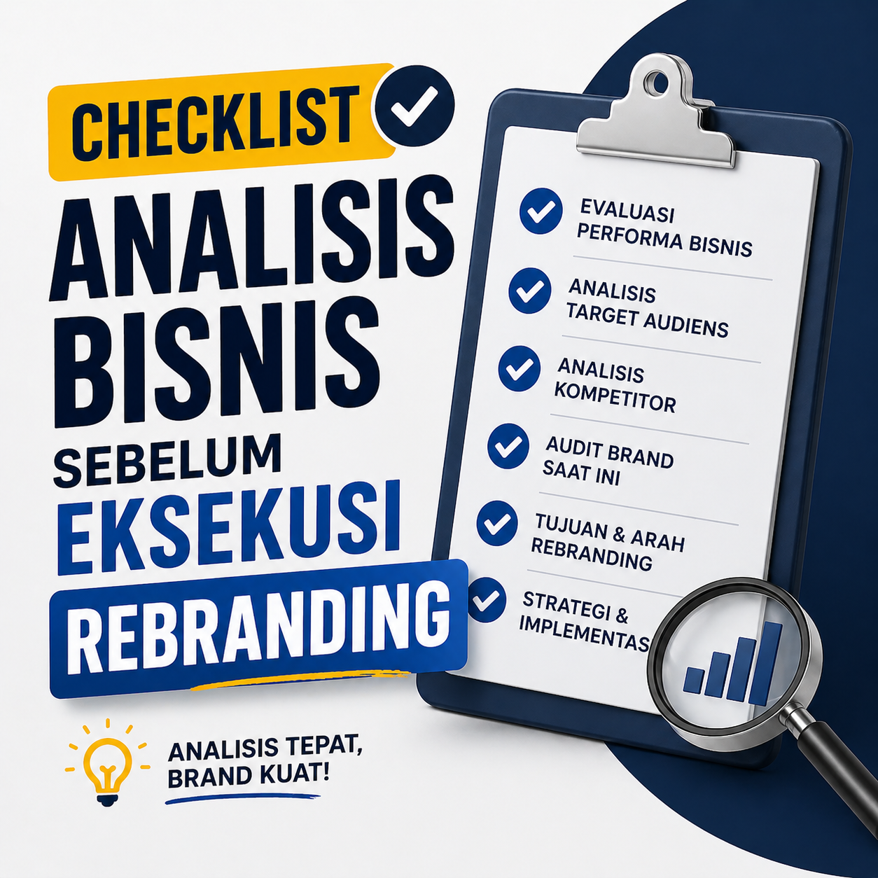 Checklist Analisis Bisnis Sebelum Eksekusi Rebranding