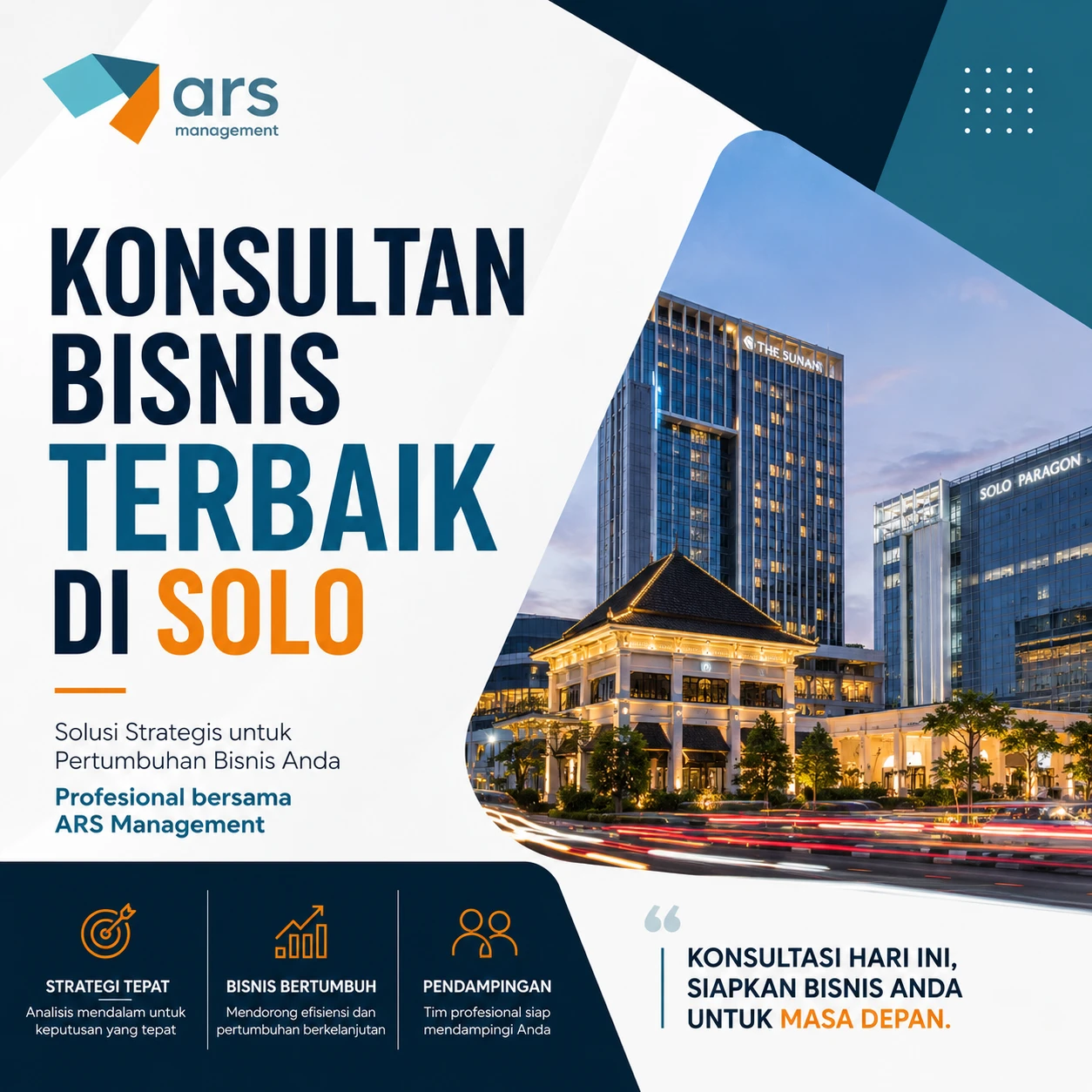 Konsultan Bisnis Terbaik di Solo Profesional ARS Management