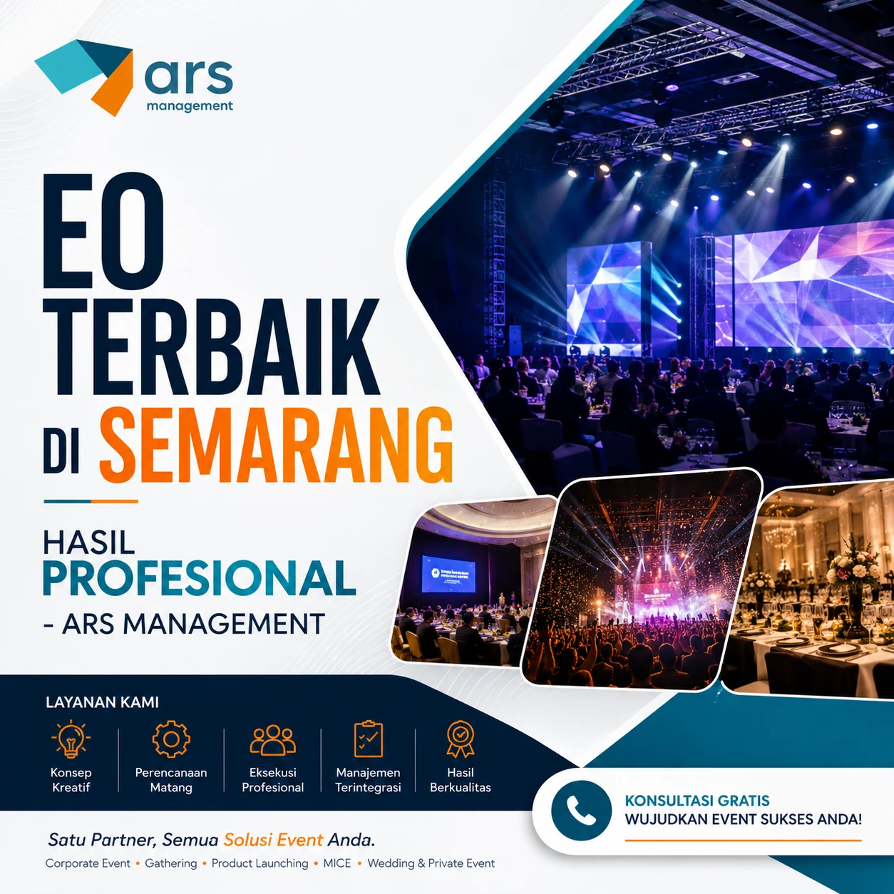 EO Terbaik di Semarang Hasil Profesional - ARS Management