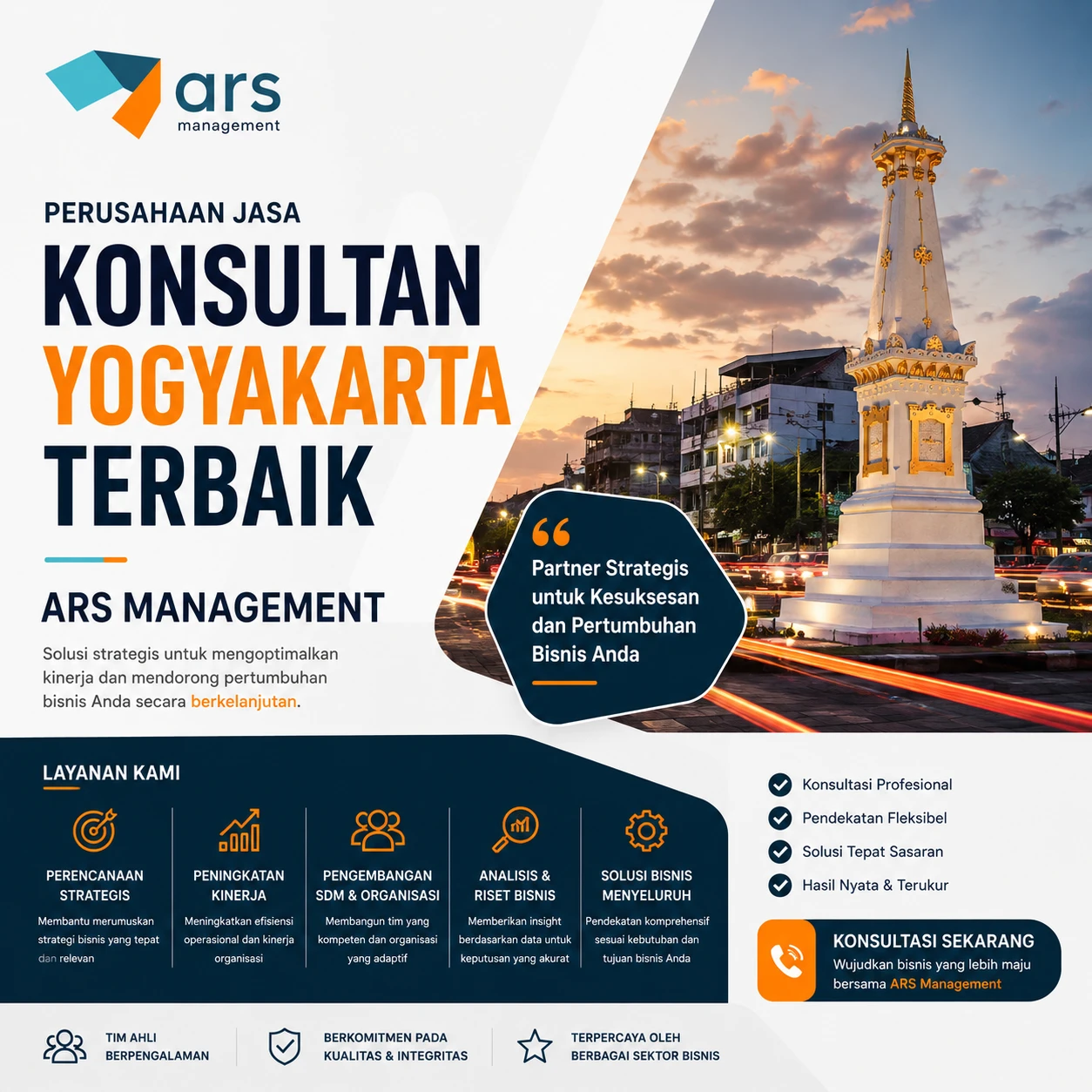 Perusahaan Jasa Konsultan Yogyakarta Terbaik ARS Management