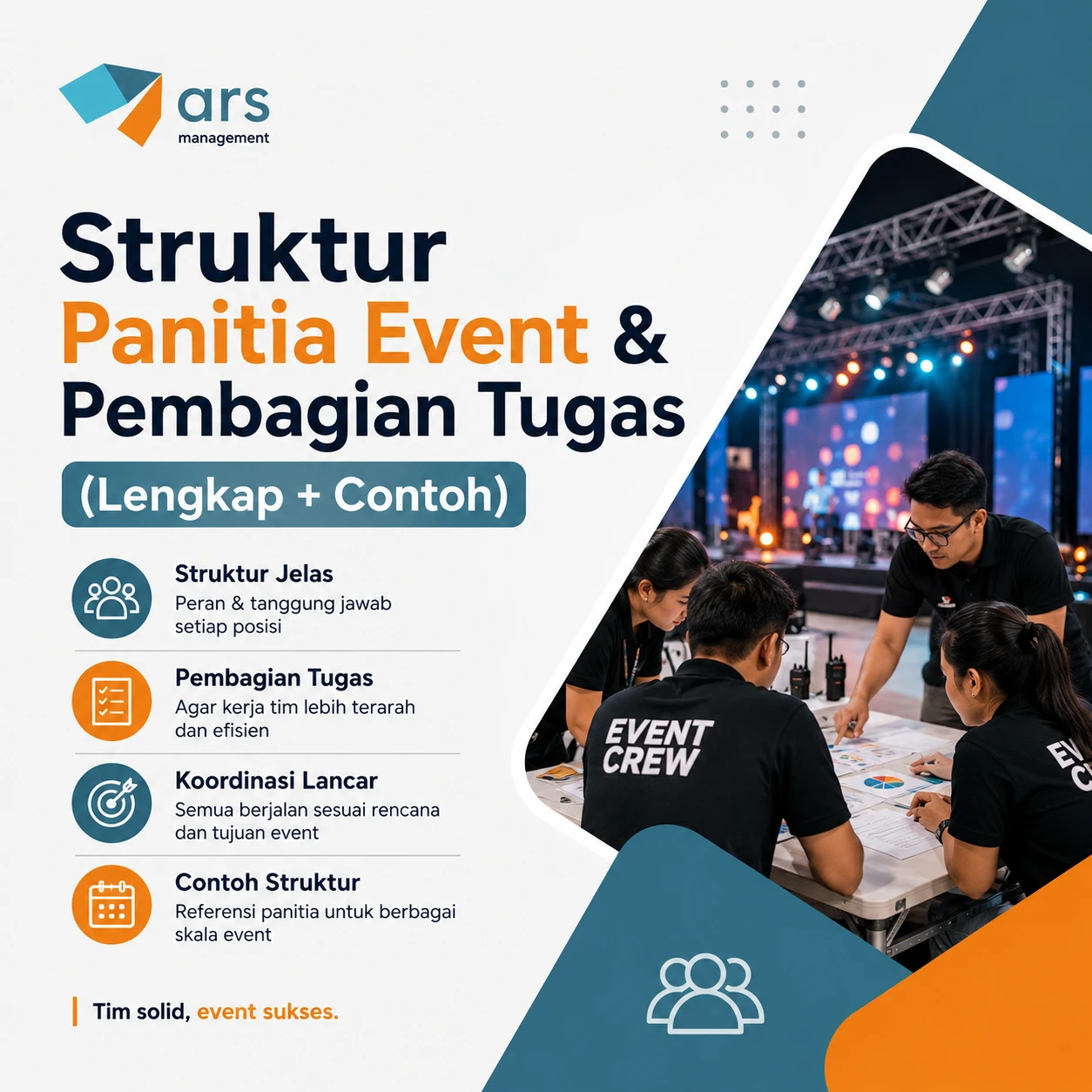 Struktur Panitia Event & Pembagian Tugas