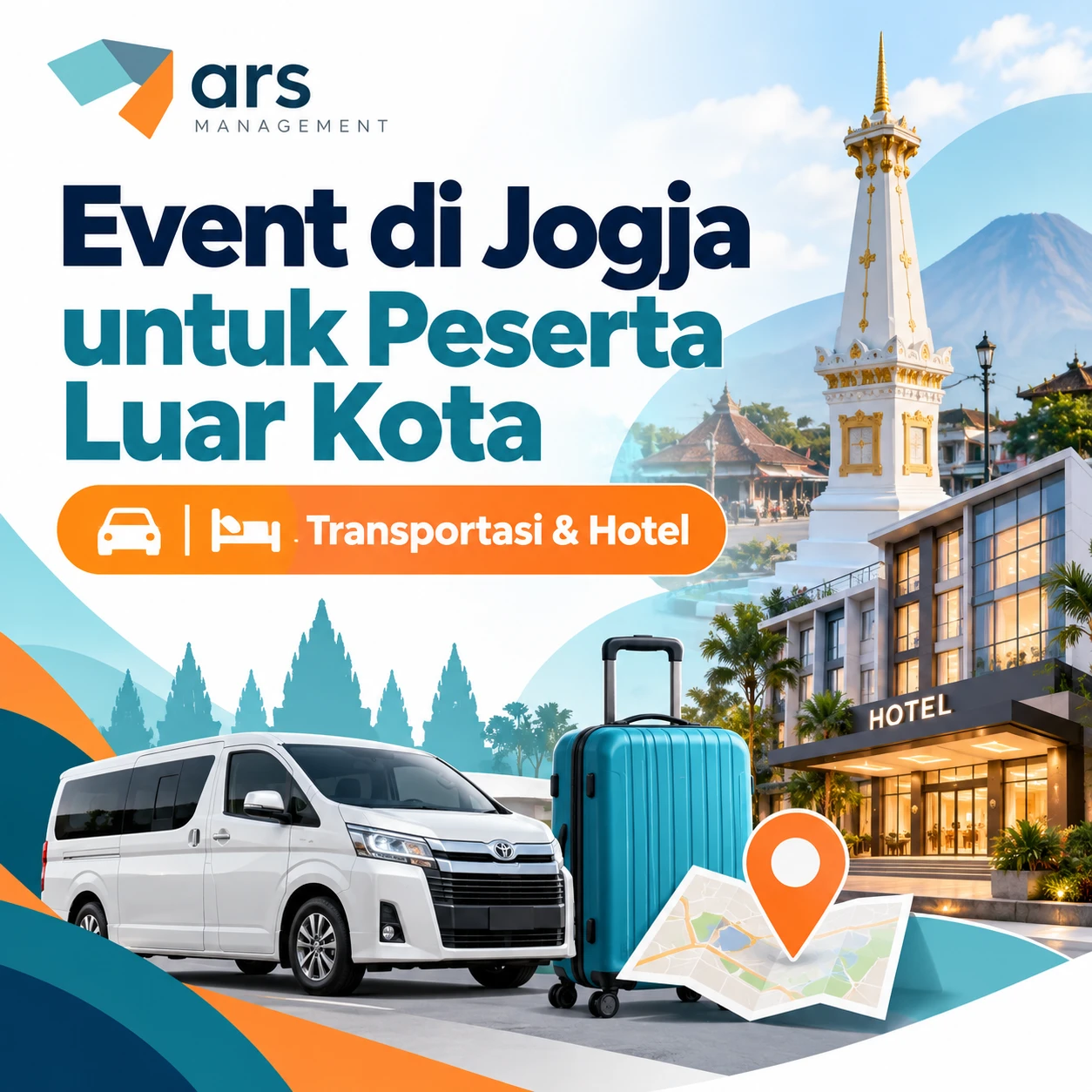 Event di Jogja untuk Peserta Luar Kota: Transportasi & Hotel