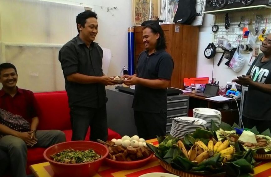 Syukuran Pembukaan Sanggar Lukis Anak Eko Nugroho