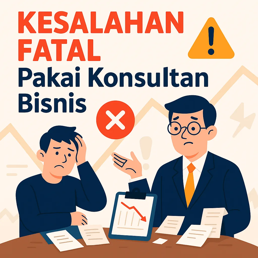 Kesalahan Fatal Saat Gunakan Konsultan Bisnis