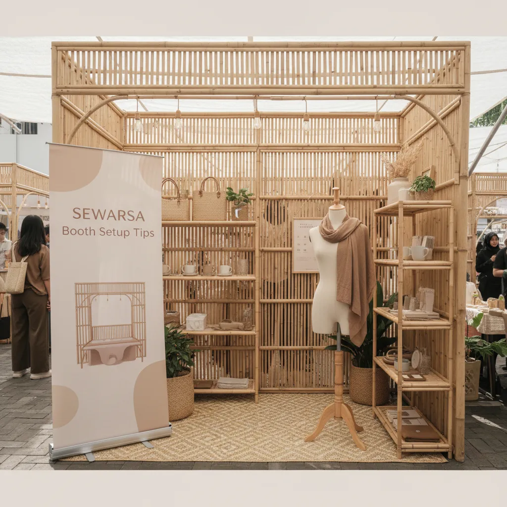 Tips Menata Booth