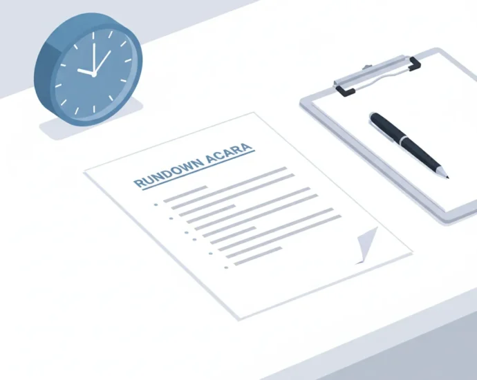 Cara Membuat Rundown Acara Formal dan Non-formal yang Profesional