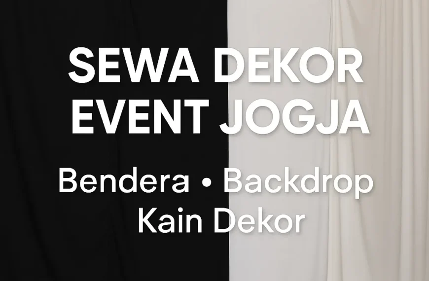 Sewa Dekor Event Jogja