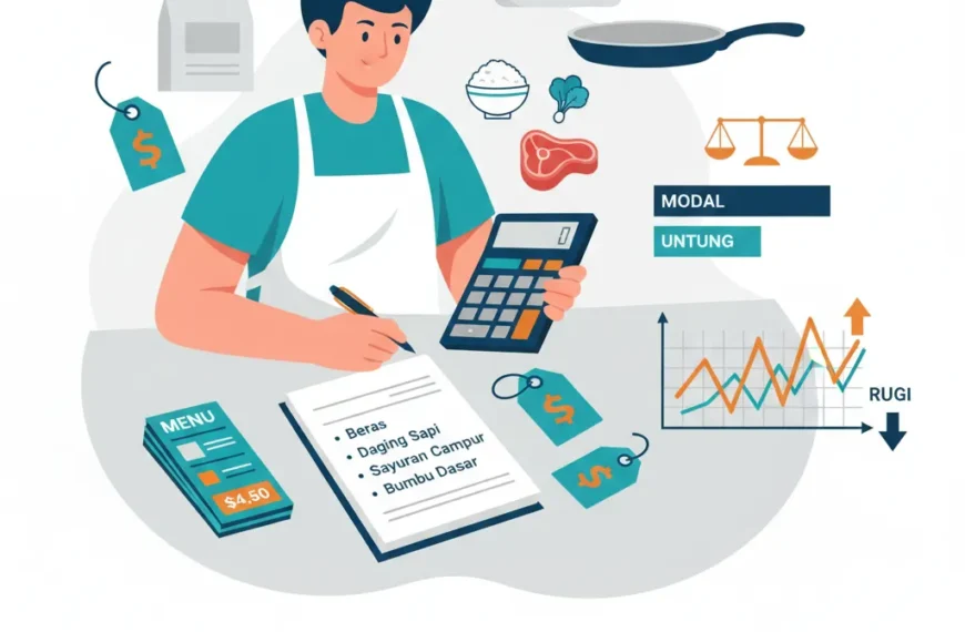 Cara hitung HPP makanan