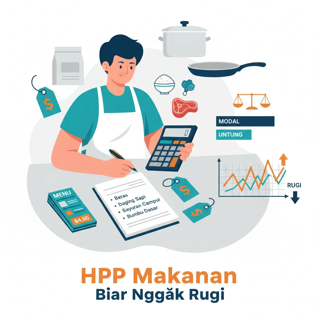 Cara hitung HPP makanan